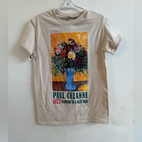 CEZANE  PAINTING GRAPHIC TEE SIZE S - Picture 1 of 3